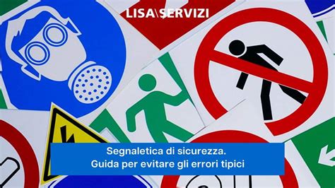 Diversi materiali per la segnaletica di sicurezza