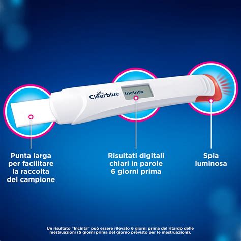 Immagine del Clearblue Test di Gravidanza Digitale Rilevazione Precoce
