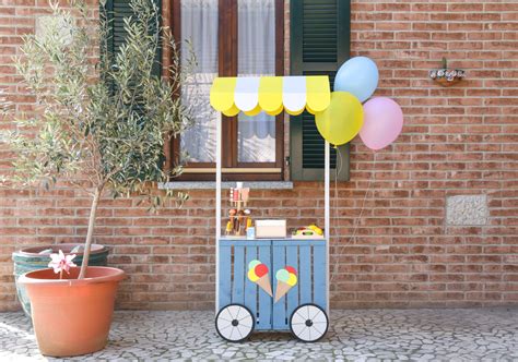 Chiosco gelati fai da te per bambini