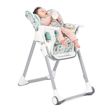 Bambino nel seggiolone Siesta Berry reclinato
