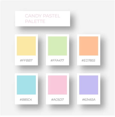 Tavolozza di colori pastello per ricami nascita maschietto