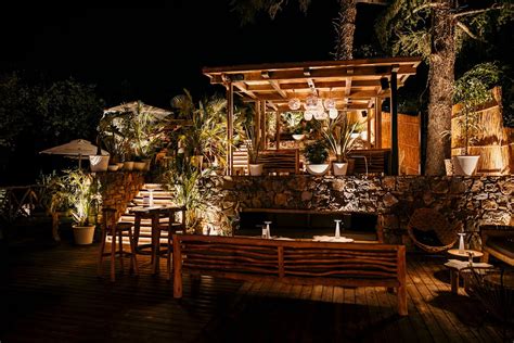 un bar all'aperto