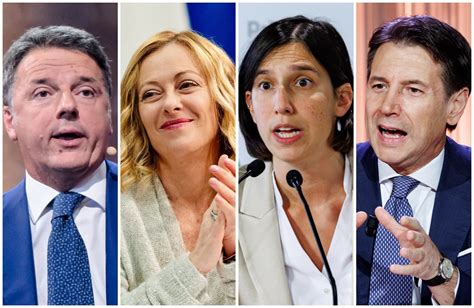 Leader politici di Liberi e Uguali durante un'assemblea