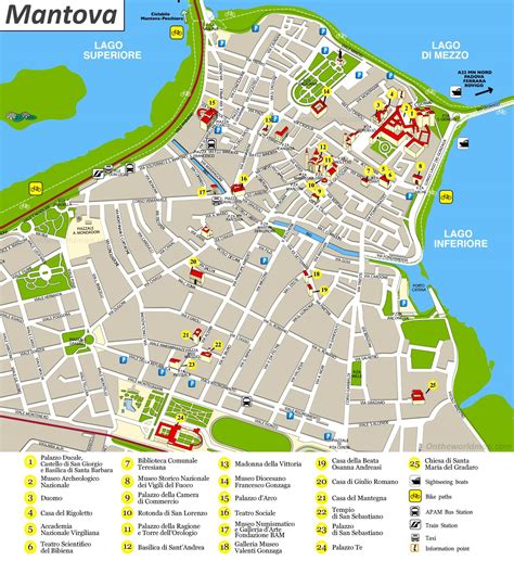 Mappa della provincia di Mantova con i punti vendita di passeggini e prodotti per l'infanzia