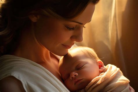 A mother holding her baby close while singing, emphasizing tactile connection