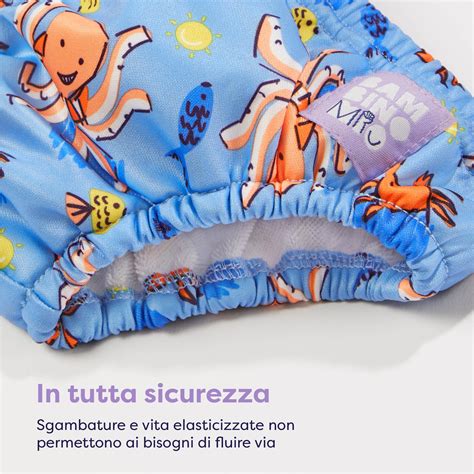 Funzionamento pannolino da nuoto contenitivo
