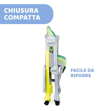 Seggiolone chiuso ultracompatto