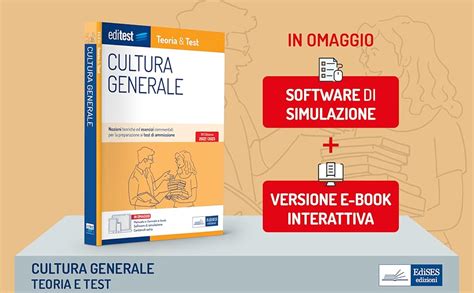 Libri cultura generale per test ammissione