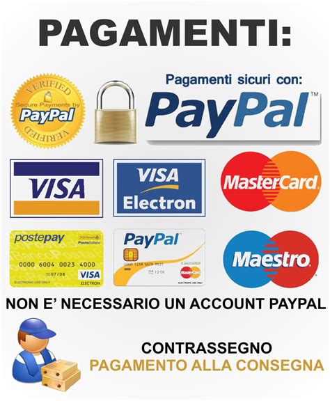 Infografica modalità di pagamento e consegna Pali