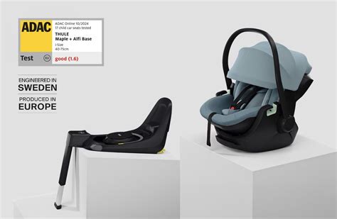 Infografica sui test ADAC per seggiolini auto