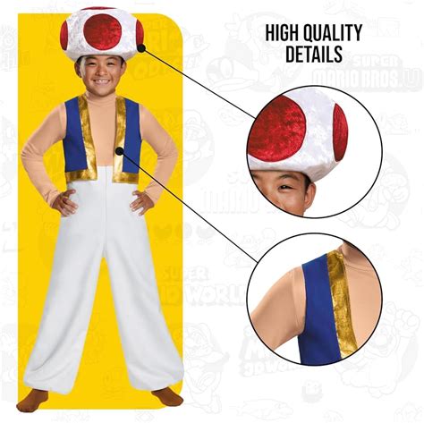 Neonato in un costume di Toad Mario durante una festa