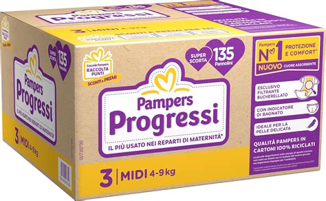 Pacco di pannolini Pampers Progressi