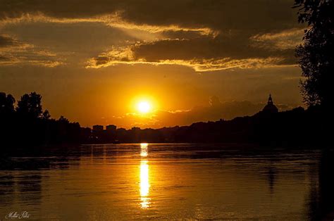 Tramonto sul Fiume Giallo