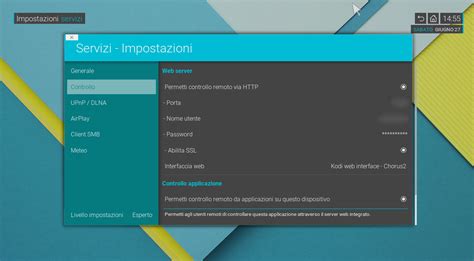 Interfaccia delle Impostazioni Server di ARK