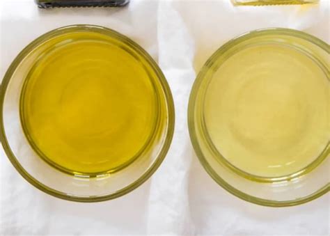 Olio minerale raffinato vs non raffinato