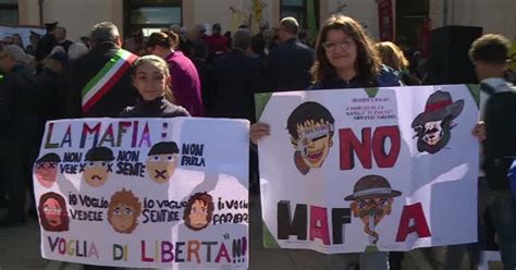Manifestazione contro la mafia in Sicilia