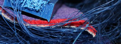 Dettaglio del materiale in nylon rigenerato ECONYL®