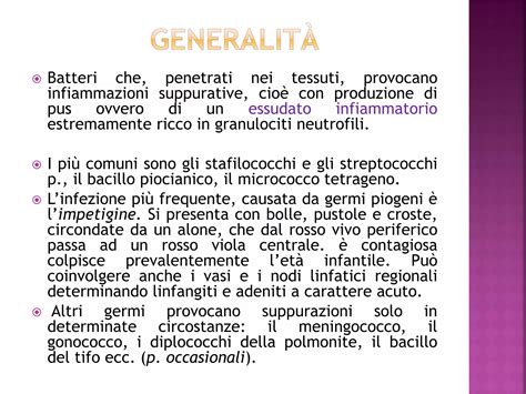 mappa dei principali agenti infettivi rilevabili nel liquido amniotico