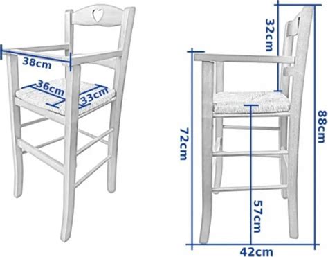 Dimensioni e materiali del seggiolone Roba