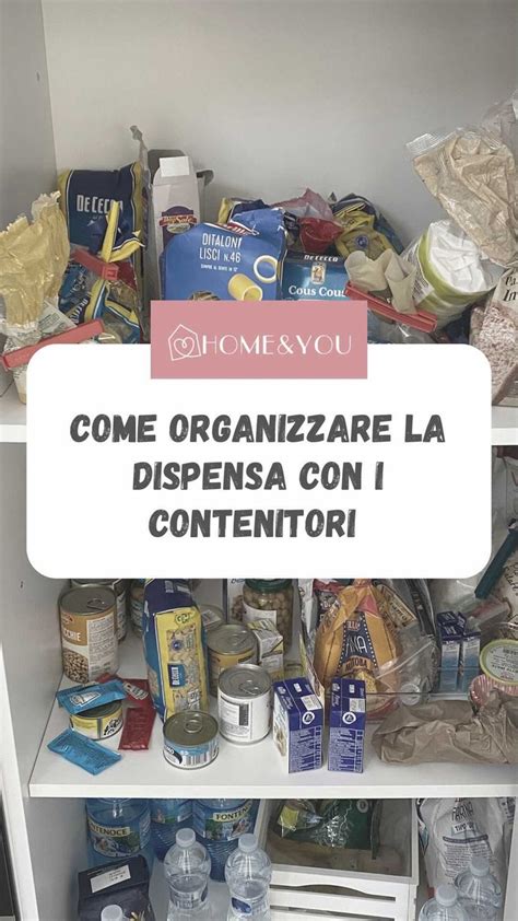 Organizzazione pratica con contenitori
