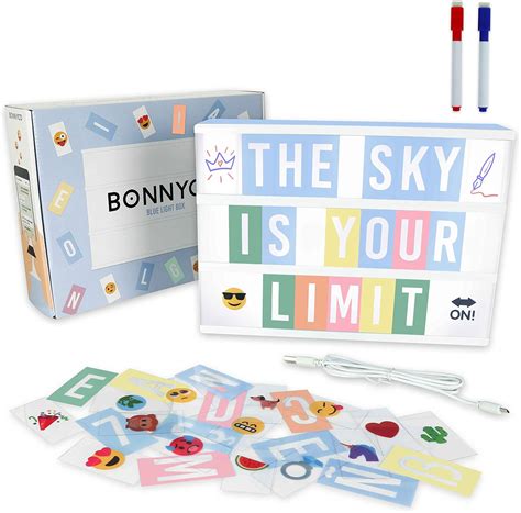 BONNYCO Light Box con messaggi personalizzati