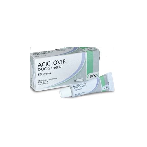 Aciclovir crema per herpes labiale