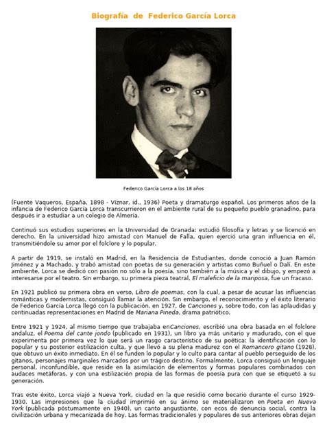 Federico García Lorca e l'analisi delle ninna nanne spagnole