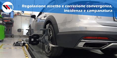 Attrezzatura professionale per la misurazione dell'assetto del veicolo