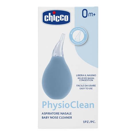 Aspiratore nasale Chicco PhysioClean con tutti i suoi componenti
