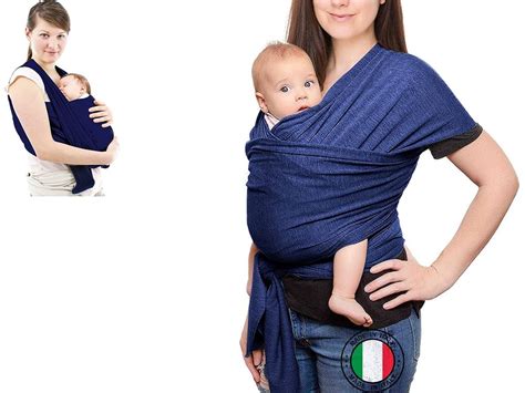 Posizione ergonomica corretta del bambino in fascia