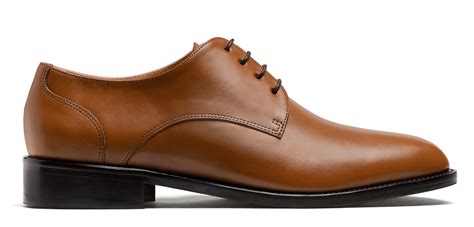 Scarpe Derby marroni con allacciatura aperta
