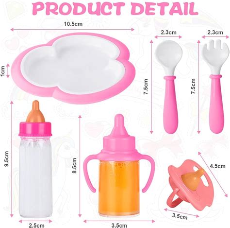 set di ciucci colorati e accessori per neonati