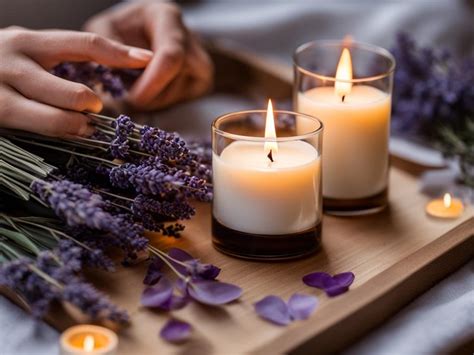 Candele profumate per il relax