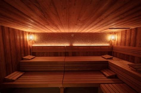 Area sauna e relax del Leukerbad Therme