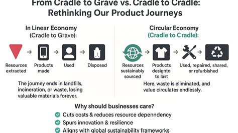 Diagramma Cradle to Grave vs Cradle to Cradle