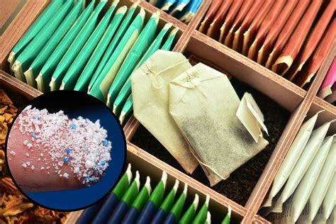 Microplastiche in bustine di tè