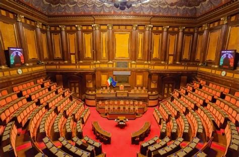 Interno di Palazzo Madama, sede del Senato della Repubblica italiana