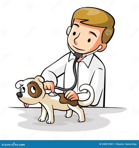 illustrazione di un veterinario che assiste un parto