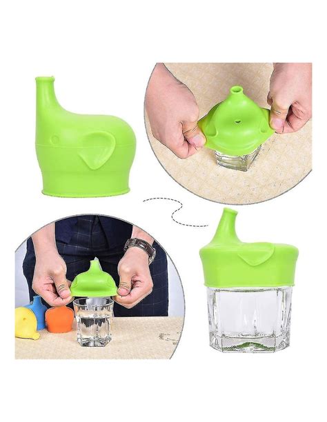 Bicchiere in silicone 2 in 1 con beccuccio e tappo