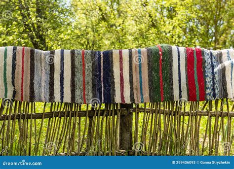 Traditional Ukrainian cradle made of wicker