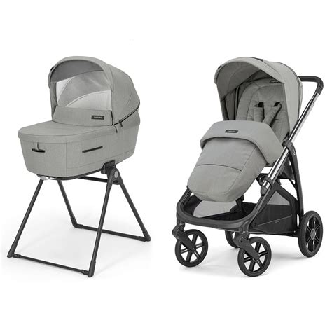 Passeggino Inglesina Aptica grigio con dettagli bianchi