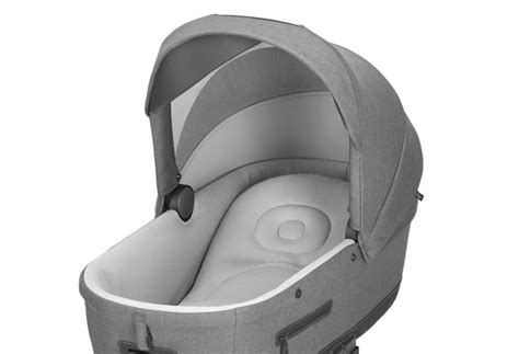 Dettaglio della navicella Inglesina Aptica con materassino traspirante