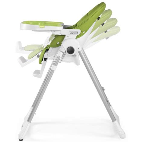 Dettaglio del doppio vassoio trasparente del Peg Perego Prima Pappa Zero3
