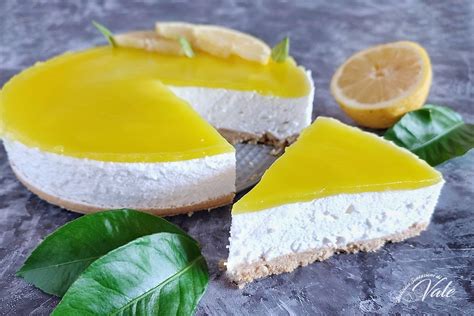 Cheesecake al limone estiva e rinfrescante