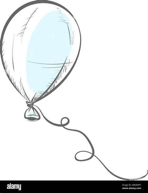 Illustrazione di un palloncino che vola