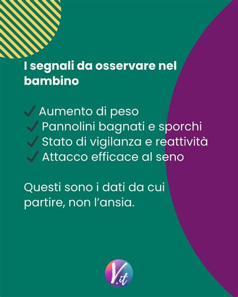 Pannolini bagnati e sporchi: indicatori di allattamento efficace