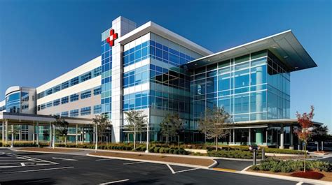 Hospital building exterior