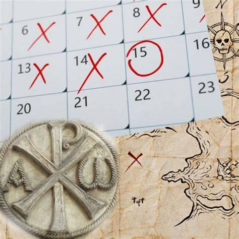 Calendario con una X su una data specifica