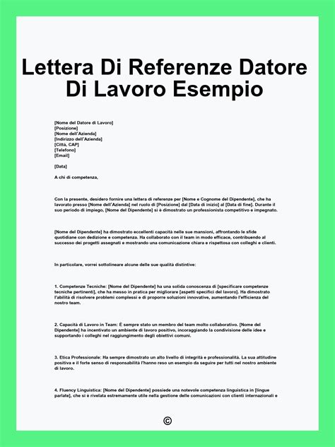 Esempio di