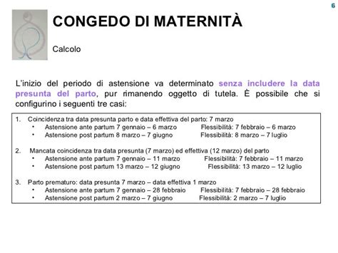 Congedo Maternità Obbligatorio